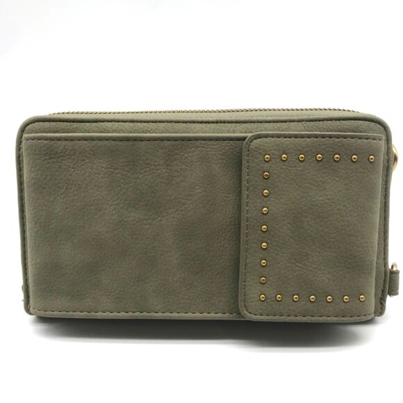 Style & Co Hazy Sage Crossbody Wallet - Picture 1 of 11